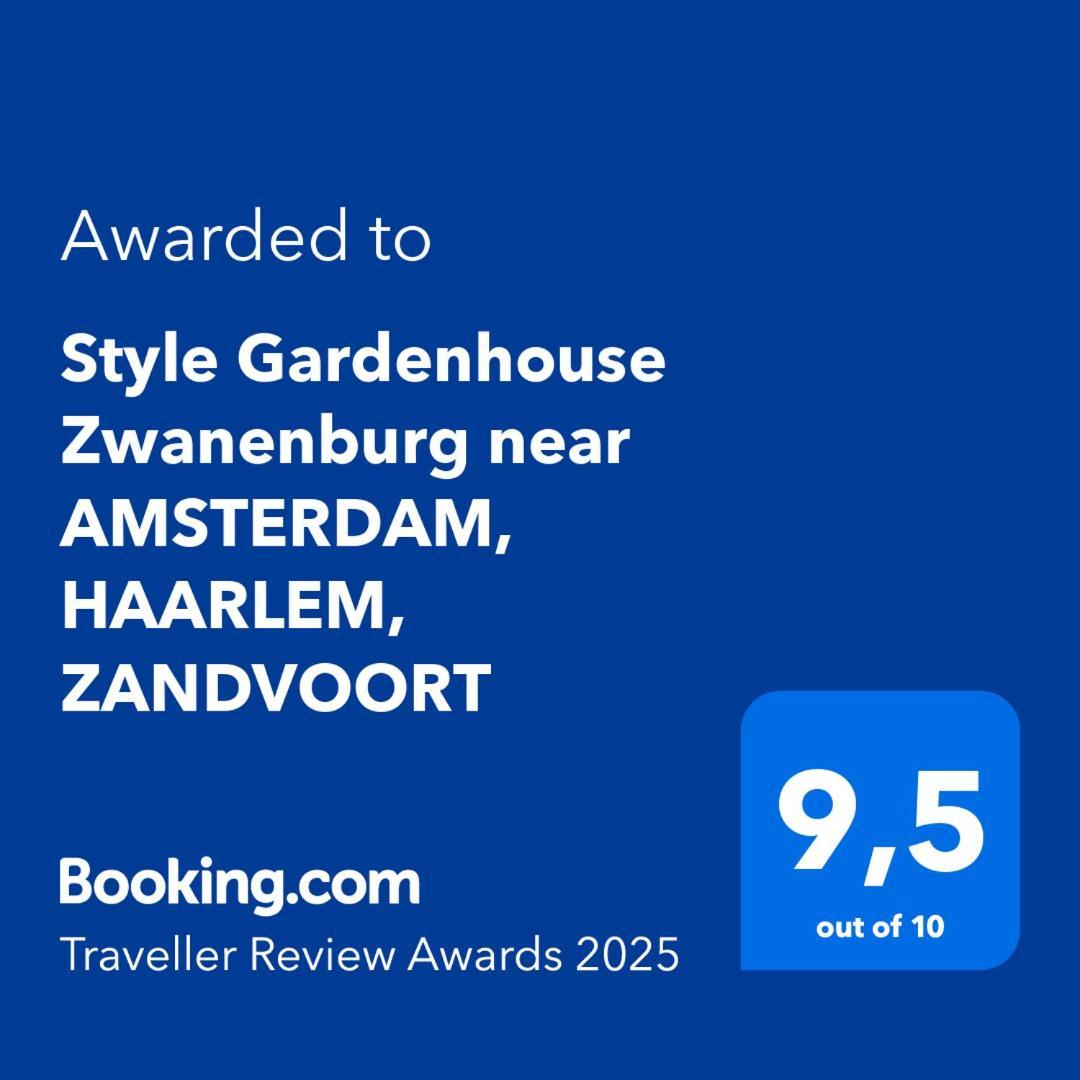 Style Gardenhouse Zwanenburg Near Amsterdam, Haarlem, Zandvoort 外观 照片